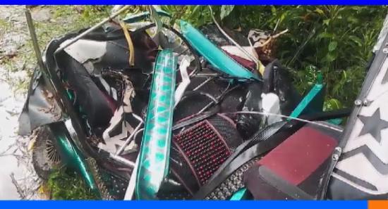 Auto மீது மரம் சரிந்து வீழ்ந்ததில் மூவர் பலி